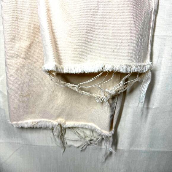 J. CREW Demi Bootcut Jeans Size‎ 30 Distressed Beach Cotton Coastal Nautical - Picture 8 of 13